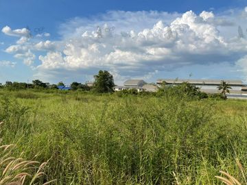 Land for sale, 300 square meters, Khlong Chet Subdistrict, Khlong Luang District, Pathum Thani, beautiful on the road.