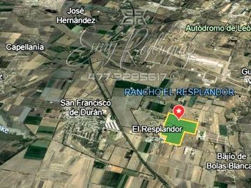 RANCHO EN VENTA EN SAN FCO. DE DURÁN, 45.6 HAS, 2 POZOS, $350 Xm2, CERCA DE LOS RAMÍREZ