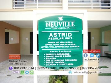 Townhouse For Sale Near Imus Public Market Neuville Townhomes Tanza
