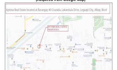 For Sale! Commercial Lots with Improvement in Legazpi, Albay