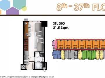 15k monthly pre selling condominium in pasay  condominium in pasay city area studio type quantum residence cartimar