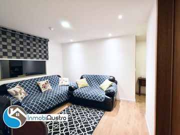 Av. Ordoñez Lasso, Venta de Departamento AMOBLADO