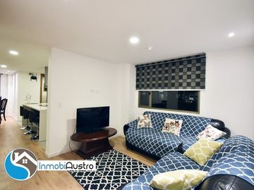 Av. Ordoñez Lasso, Venta de Departamento AMOBLADO