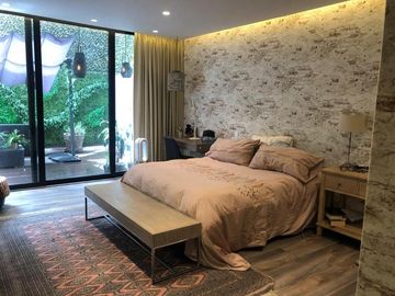 DEPARTAMENTO VENTA ESTILO CONTEMPORANEO DE TRES RECAMARAS Y TRES TERRAZAS, EXCELENTE UBICACION EN POLANCO