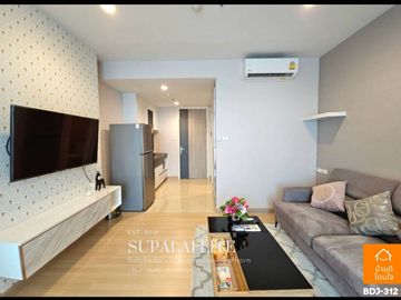 Special discount Supalai Lite Ratchada-Narathiwat-Sathorn (34.55 sq m.) 1 bedroom, 1 bathroom, near BRT Chan Road