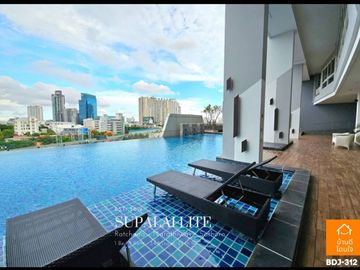 Special discount Supalai Lite Ratchada-Narathiwat-Sathorn (34.55 sq m.) 1 bedroom, 1 bathroom, near BRT Chan Road