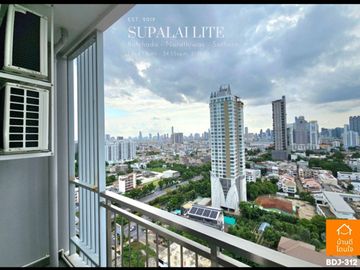 Special discount Supalai Lite Ratchada-Narathiwat-Sathorn (34.55 sq m.) 1 bedroom, 1 bathroom, near BRT Chan Road