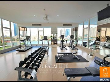 Special discount Supalai Lite Ratchada-Narathiwat-Sathorn (34.55 sq m.) 1 bedroom, 1 bathroom, near BRT Chan Road