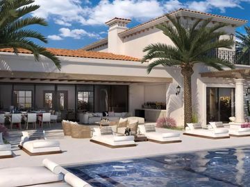 Casa con jardín y alberca privada, spa, pre-construcción,  Corredor Turístico, venta, San José del Cabo.