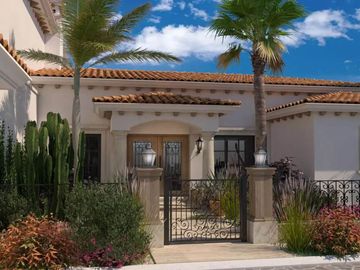 Casa con jardín y alberca privada, spa, pre-construcción,  Corredor Turístico, venta, San José del Cabo.