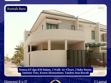 Rumah Hook Baru Mulyosari Prima dkt Dharmahusada Sutorejo Babatan Pantai