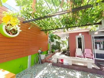 #Twin house for sale, 2 floors #beautiful garden, cool corner #Family Village, Na Pa, Chonburi