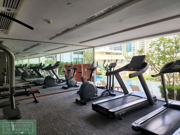 For sale, Wind Sukhumvit 23 Condominium nice room, low floor, unblocked view