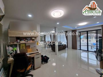 หมู่บ้านอัมรินทร์นิเวศน์ 3 ผัง 4 หลังมุม รีโนเวท (ใกล้ตลาดเอซี พลาซ่า สายไหม)