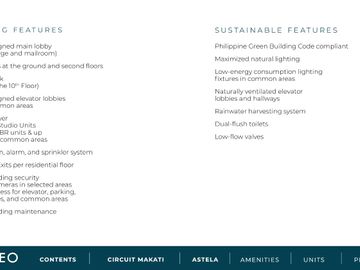 STUDIO UNIT WITH BALCONY IN ASTELA CIRCUIT MAKATI