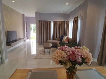 New 2-storey house for sale, spacious interior, Saraphi District, Chiang Mai