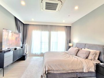 ● Luxury Style ● Single house 2 storey | 4 Beds 82 sq.w. 308 sq.m. | The Palm Krungthep Kreetha-Wongwaen | Near ARL Lat Krabang 13 mins, Suvarnabhumi
