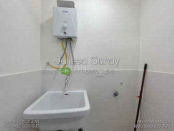 Alquiler! Bello y 100% amoblado dpto 1 dorm 38.5m2 piso 14 con estacionamiento en Jesús María!!