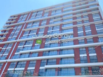 Alquiler! Bello y 100% amoblado dpto 1 dorm 38.5m2 piso 14 con estacionamiento en Jesús María!!