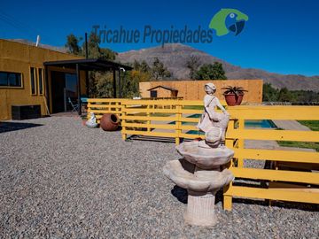 Terreno con cabañas amobladas para turistas y piscina, Valle del Elqui. $210 millones