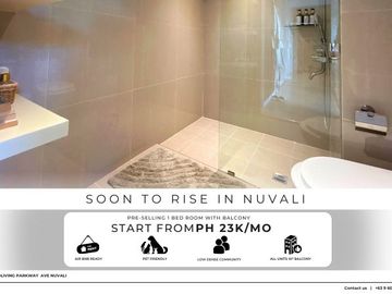 Pre Selling Mid Rise 1 Bed Room Condo with Balcony in Sta Rosa Laguna