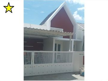 Rumah Baru Luas 77 di Bandulan Pandanlandung kota Malang