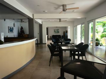 Beach & Dive Resort located on a beautiful white sand beach on Alad Island in the province of Romblon, Philippines.