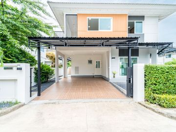 ขายบ้านเดี่ยว ตกแต่งใหม่ ใกล้สนามบินสุวรรณภูมิ เพียง 10 นาที