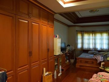 For sale. Land with a garden house, good atmosphere, San Pa Tong District, Chiang Mai.