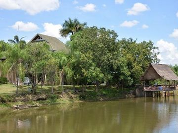 For sale. Land with a garden house, good atmosphere, San Pa Tong District, Chiang Mai.