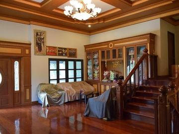 For sale. Land with a garden house, good atmosphere, San Pa Tong District, Chiang Mai.