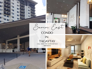 2BR Condo for Sale in Avida Towers Serin East Tagaytay beside Ayala Mall Serin