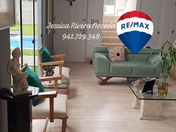 ID 1067061 Alquilo Hermosa Casa Amoblada Con Piscina En Fundo San Pedro-Jrivera