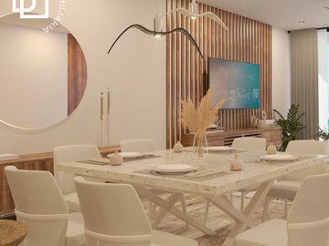 Departamentos en venta en a pie de playa Chelem