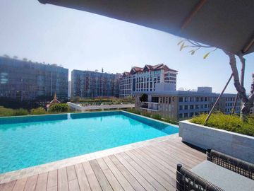 Luxury condo for sale in the city on Chang Khlan Road, best location, convenient travel, close to Night Bazaar, Tha Phae, airport only 10 minutes, ful