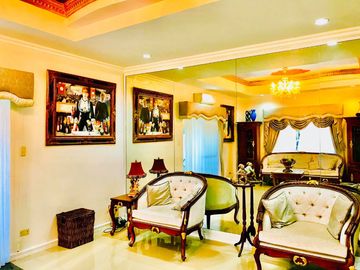 Elegant Corner Lot Mansion House for SALE or RENT with pool in secured Subdivision in Angeles City near CLARK