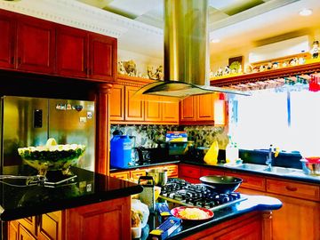Elegant Corner Lot Mansion House for SALE or RENT with pool in secured Subdivision in Angeles City near CLARK