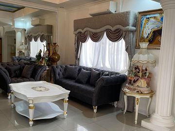 Elegant Corner Lot Mansion House for SALE or RENT with pool in secured Subdivision in Angeles City near CLARK