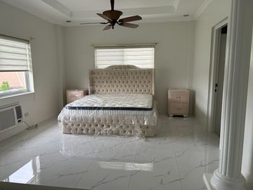 Elegant Corner Lot Mansion House for SALE or RENT with pool in secured Subdivision in Angeles City near CLARK