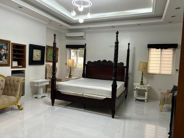 Elegant Corner Lot Mansion House for SALE or RENT with pool in secured Subdivision in Angeles City near CLARK