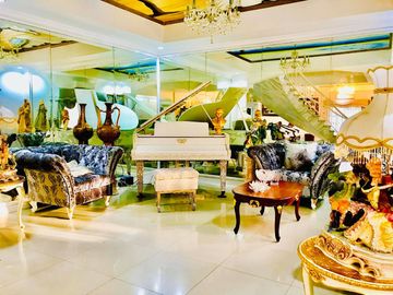 Elegant Corner Lot Mansion House for SALE or RENT with pool in secured Subdivision in Angeles City near CLARK