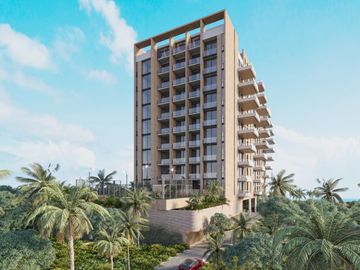 Departamento en Venta de 2 recamaras en Puerto Morelos frente al mar
