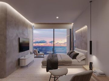 Departamento en Venta de 2 recamaras en Puerto Morelos frente al mar