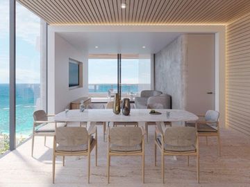 Departamento en Venta de 2 recamaras en Puerto Morelos frente al mar