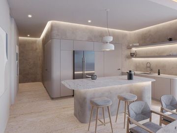 Departamento en Venta de 2 recamaras en Puerto Morelos frente al mar