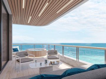 Departamento en Venta de 2 recamaras en Puerto Morelos frente al mar