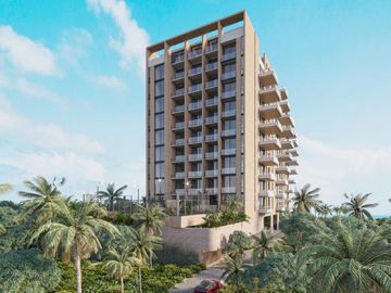 Departamento en Venta de 2 recamaras en Puerto Morelos frente al mar