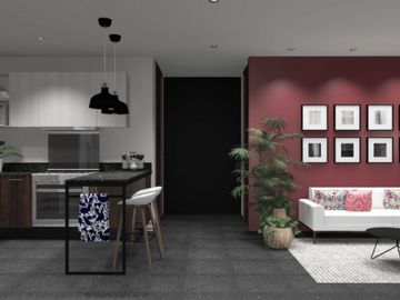 Departamento con jardín, y jacuzzi privado, Terraza, venta, la Lejona, San Miguel de Allende