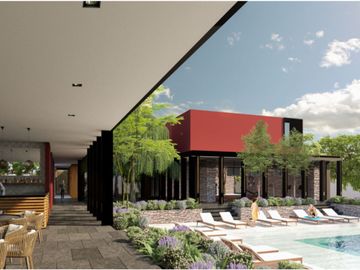 Departamento con jardín, y jacuzzi privado, Terraza, venta, la Lejona, San Miguel de Allende