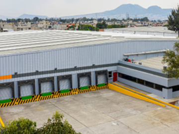 NAVE EN RENTA EN IZTAPALAPA DE 5,334M2 DENTRO DE PARQUE CON SEGURIDAD 24HRS